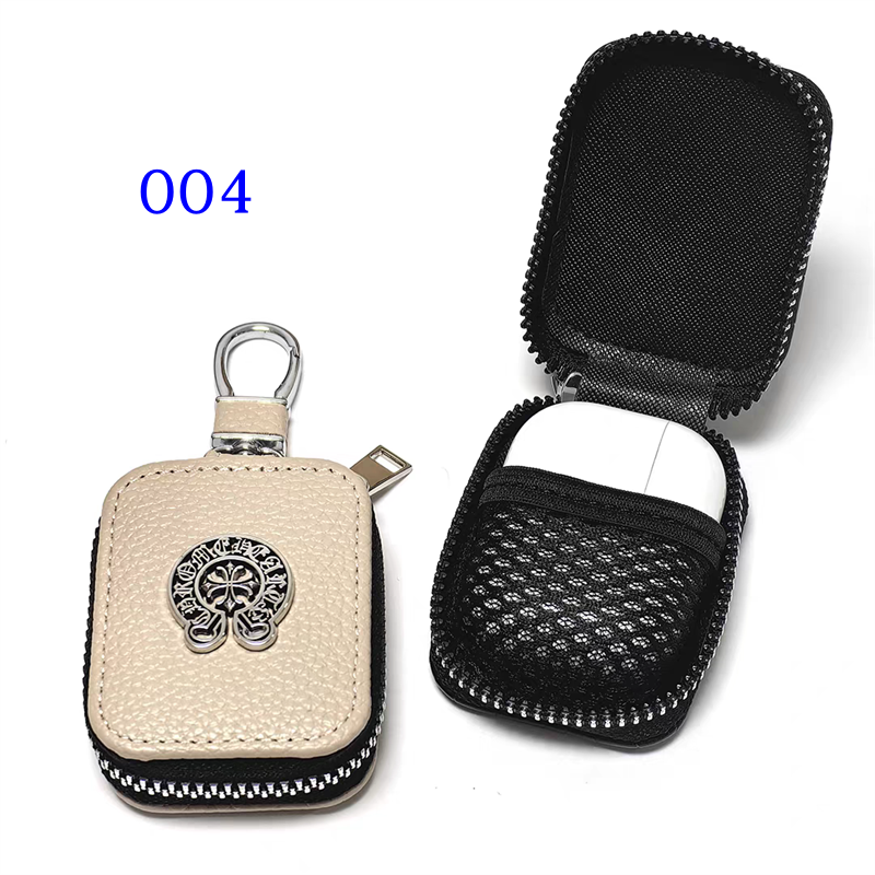 airpods pro 3 ケース ブランド CHROME HEARTS airpods pro ケース おしゃれ airpods4 ケース メンズ かっこいい airpods プロ ケース 通用 airpods pro2 ケース レザー - 画像 (5)