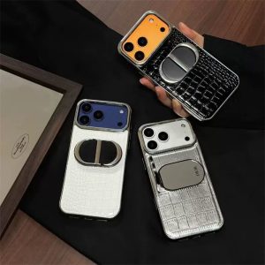 dior iPhoneケース おすすめ ブランド 鏡 スタンド付き iPhone17 ケース 韓国 おしゃれ iPhone16/15pro ケース ミラー付き スマホ ケース iPhone14 ケース 人気 女子