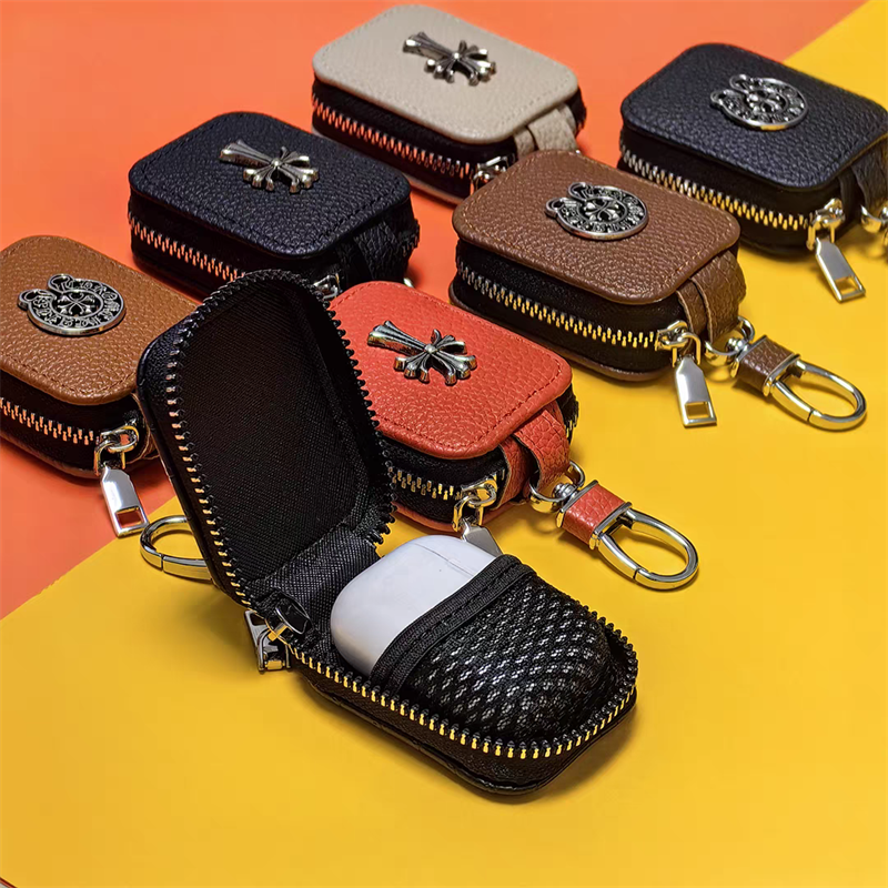 airpods pro 3 ケース ブランド CHROME HEARTS airpods pro ケース おしゃれ airpods4 ケース メンズ かっこいい airpods プロ ケース 通用 airpods pro2 ケース レザー