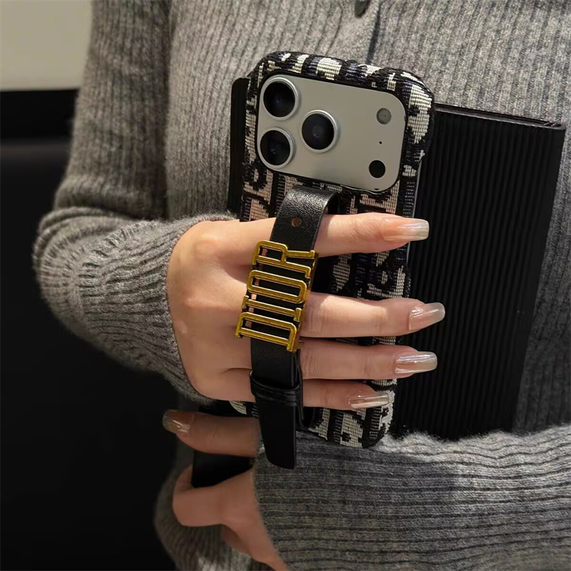 DIOR iPhone 17/17PRO ケース ハイ ブランド おしゃれ dior iphone ケース iphone 16pro ケース ジャカード 男女 iphone15 pro max ケース かわいい バンド 付き iphone 14/13pro ケース ブランド 人気 激安 - 画像 (4)