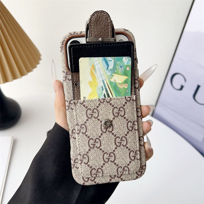iPhone ケース ハイ ブランド メンズ iPhone17 ケース 人気 ブランド 女子 スマホ ショルダー 海外 かわいい iPhone 16/15pro ケース ストラップ付き ケータイ ケース iPhone 14/13promax ケース カード 収納 - 画像 (10)