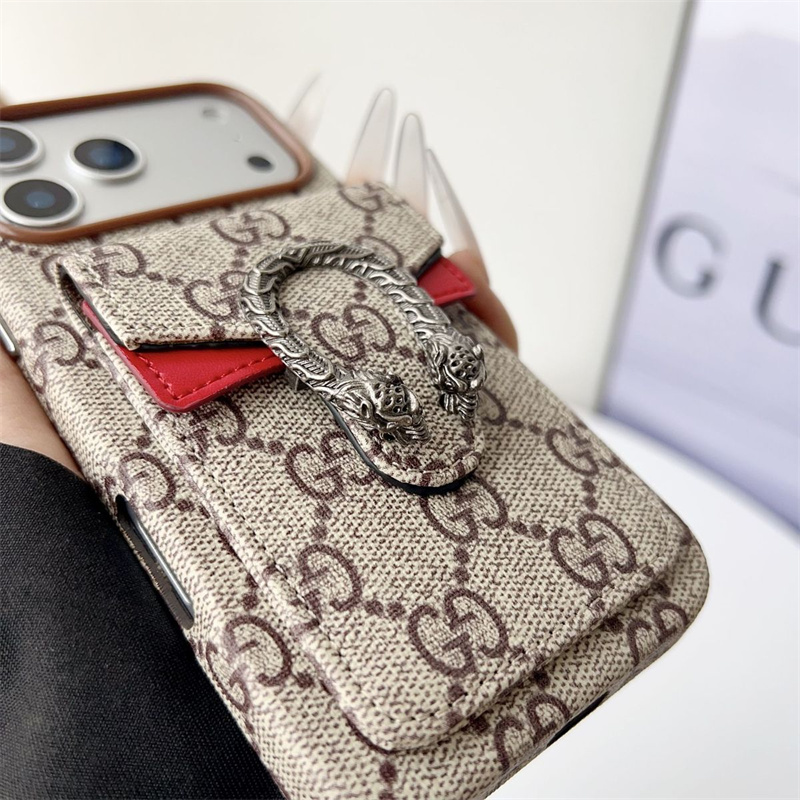 iPhone ケース ハイ ブランド メンズ iPhone17 ケース 人気 ブランド 女子 スマホ ショルダー 海外 かわいい iPhone 16/15pro ケース ストラップ付き ケータイ ケース iPhone 14/13promax ケース カード 収納 - 画像 (11)