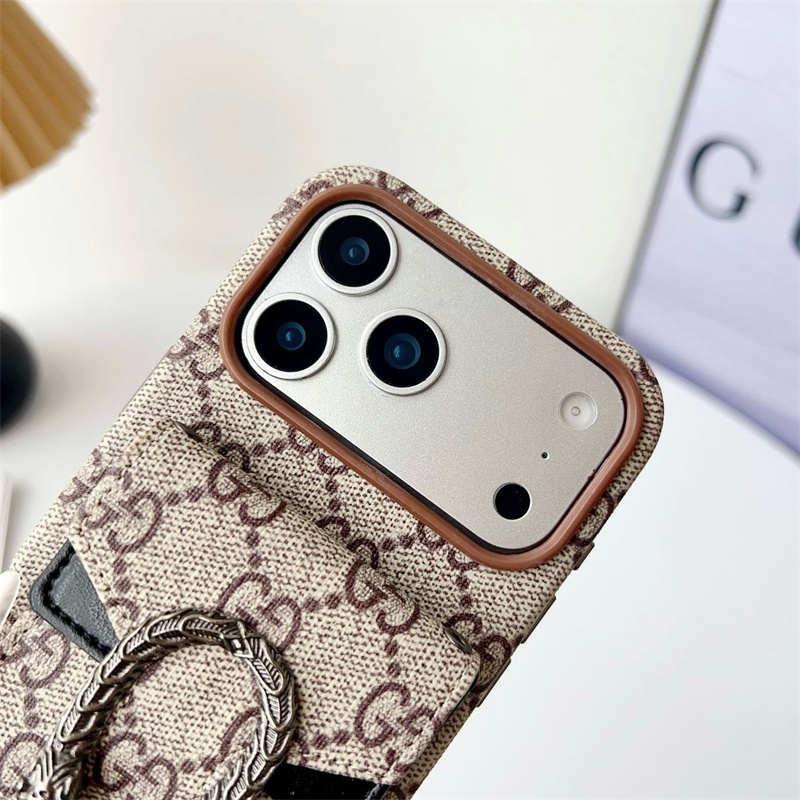 iPhone ケース ハイ ブランド メンズ iPhone17 ケース 人気 ブランド 女子 スマホ ショルダー 海外 かわいい iPhone 16/15pro ケース ストラップ付き ケータイ ケース iPhone 14/13promax ケース カード 収納 - 画像 (9)