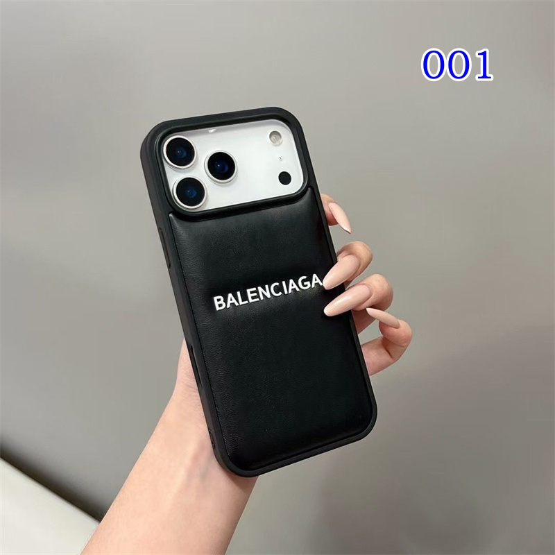 バレンシアガ iphone 18pro ケース ブランド BALENCIAGA iphone17 pro ケース 耐 衝撃 最強 スマホケース iphone17 iphone 16 pro max ケース 流行り iphone15/14pro ケース メンズ おすすめ iphone 13 pro ケース おしゃれ - 画像 (2)