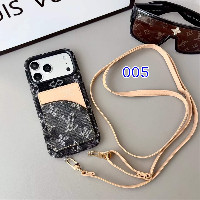 ルイ ヴィトン iphone ケース ハイ ブランド 背面 収納 iphone17 ケース ストラップ スマホ ショルダー おしゃれ 人気 ブランド iphone16/15/14 ケース おすすめ iphone 13/12promax ケース 大人 可愛い - 画像 (7)