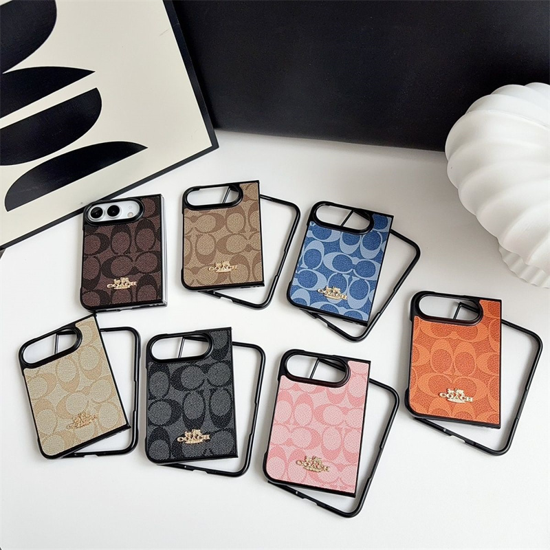スマホ ケース iphone fold ケース ハイ ブランド コーチ COACH iPhone 18 ULTRA ケース 韓国 おしゃれ アイフォン ウルトラ カバー 芸能 人 iPhone 折り畳み ケース 人気 女子
