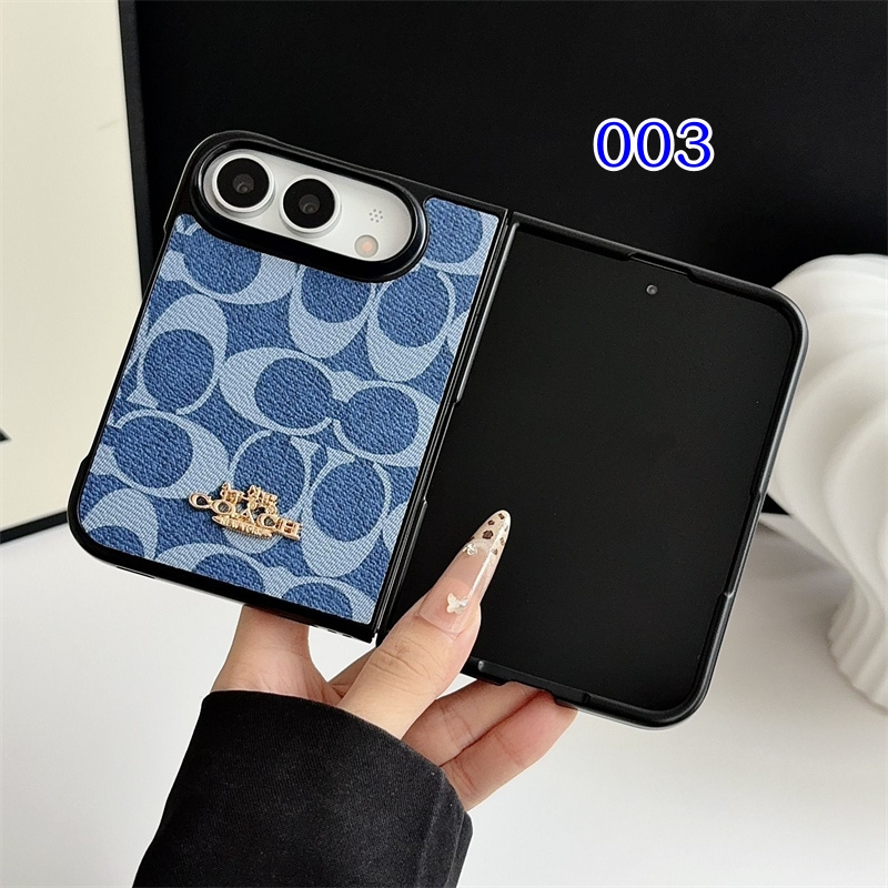スマホ ケース iphone fold ケース ハイ ブランド コーチ COACH iPhone 18 ULTRA ケース 韓国 おしゃれ アイフォン ウルトラ カバー 芸能 人 iPhone 折り畳み ケース 人気 女子 - 画像 (4)