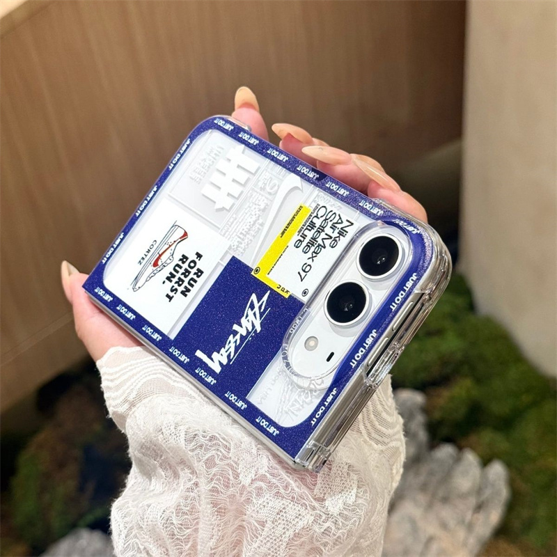 ナイキ iphone duo ケース ハイ ブランド iPhone 18 折り たたみ ケース クリア おすすめ iPhone18 duo ケース 透明 メンズ NIKE ブランド 携帯 ケース - 画像 (3)