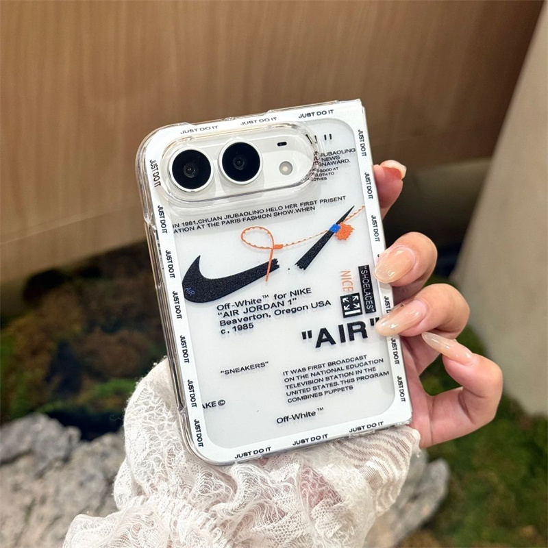 ナイキ iphone duo ケース ハイ ブランド iPhone 18 折り たたみ ケース クリア おすすめ iPhone18 duo ケース 透明 メンズ NIKE ブランド 携帯 ケース - 画像 (9)